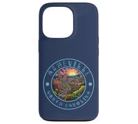 Downtown Asheville WNC Boho Groovy Art North Carolina Hippie Case for iPhone 13 Pro
