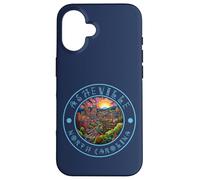 Downtown Asheville WNC Boho Groovy Art North Carolina Hippie Case for iPhone 16