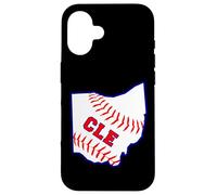 Downtown Cleveland Ohio Baseball Art CLE Love The Land Gifts Case for iPhone 16