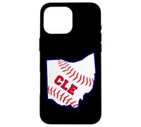 Downtown Cleveland Ohio Baseball Art CLE Love The Land Gifts Case for iPhone 16 Pro Max