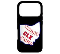 Downtown Cleveland Ohio Baseball Art CLE Love The Land Gifts Case for iPhone 17 Pro