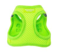 Downtown Pet Supply No Pull, Step in Adjustable Dog Harness with Padded Vest, Easy to Put on Small, Medium and Large Dogs (Atomic Yellow, M)