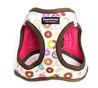 Downtown Pet Supply Step in Dog Harness, No Pull, XL, Doughnut, Adjustable Harness with Padded Mesh and Reflective Trim, Buckle Strap for Dogs