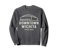 Downtown Wichita Shirt Minimal Arena Design Since 2010 Sweatshirt