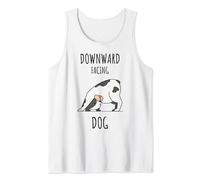 Downward Facing Dog Yoga Adho Mukha Svanasana Tank Top