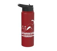 Downward Human Stainless Steel Insulated Water Bottle