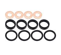 Downwind Engine Fuel Injector O Ring Washer Seal Kit Compatible With Opel Zafira Signum Astra Vauxhall Vectra Omega 2003 2004 2005 2006 2007 2008