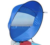 Downwind Wind Sail Kit, Foldable Portable Kayak Wind Sail Paddle Board Accessories With Storage Bag,Easy Setup And Deploys Quickly Compact Portable For Kayak Boat Sailboat