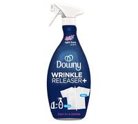 Downy Wrinkle Releaser Fabric Refresher Spray, Odor Eliminator, Ironing Aid and Anti Static Spray, Light Fresh Scent, 33.8 Fl Oz