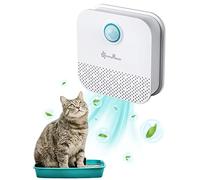 DownyPaws Cat Litter Odor Remover, Litter Box Deodorizer for All Types of Litter Boxes, Rechargeable, 14 Days of Battery Life