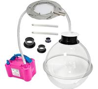 DowPie Balloon Stuffing Machine Professional Balloon Gift Machine - Stuffed Balloon Filling Kit, Heat-Resistant Acrylic, Compact Assembly (Christmas Party Decoration) W/flaringtool