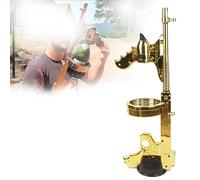 DowPie Commercial Champagne Gun Spray Tool, Multi-Function Wine Ejector Shooter, Impressive Performance for Festival Marketing & Luxury Celebration Events Gold