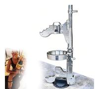 DowPie Commercial Champagne Gun Spray Tool, Multi-Function Wine Ejector Shooter, Impressive Performance for Festival Marketing & Luxury Celebration Events Silver