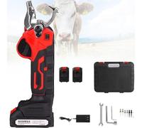 DowPie Electric Ear Tag Plier, Electric Counting Ear Tag Clamps,Livestock Tagging Tool,Automatic Vertical Pressing, Saving Time And Effort,For Cattle, Sheep, Pigs And Horses