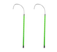 DowPie Fire Electrician Anti-electrocution Rescue Hook,Insulated Rescue Hook,for Emergency Care,DetachableHook Head,for Electrical Safety 1m*2