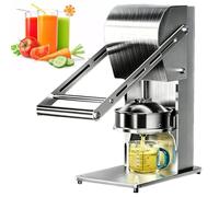 DowPie Heavy-Duty Hand Press Squeezer, Upgraded Labor-Saving Lever Cold Press Juicer, No Power Needed, Durable Metal Frame for Long-Term Commercial Working