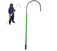 DowPie Hot Stick/Safety Rescue Pole for Electrician, Insulated Rescue Hook,Non-Conductive Electrical Safety Life-Saving Pole Stick,DetachableHook Head 1m/3.2ft