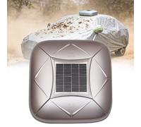 DowPie Smart Retractable Car Cover, Solar Charging Electric Car Cover with Anti-Theft Rope & Lock, Night Reflective Strips for Safe Outdoor Parking Protection Silver-3L