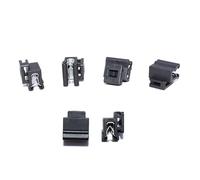 DowraP 10pcs 5x200mm Car Sheet Metal Cable Tie Pipe Line Fixing Edge Vehicle Sunroof Car Window Nylon Zip Tie Wire Harness Steel Clip (Color : 10PCS NO.2 Clips)