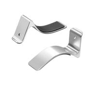 DowraP For E92 Seatbelt Extender Seatbelt Feeder Handover Fix Attachment For E92 3 Series 2007-2013 Car Accessories (Color : Silver)