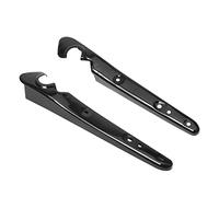 DowraP Mtorcycle Chrome Black Rear Fender Support Bracket Turn Signal Struts For Sportster XL883 XL1200 Seventy Two Forty-Eight