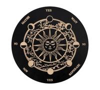 Dowsing Divination Board, Divination Board Ouija Game | Wooden Spiritual Decorations for Home, Spiritual Communication, A
