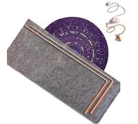 Dowsing Rods and Pendulum Set Featuring 99 9% Copper for Finding and Healing
