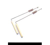 Dowsing rods pair coopper cylinder resonator brass tips Divining Rods Lot of 2 Dowser rods Wood Handles Bio location Spirit Hunter Dowse Rod