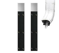 DOWSPOUT DRIP GUTTER - Rain Gutter Under-interrupted Silencer, Underestimation Silencer, Rain Noise Drop Silencer for Dripping, External Drainage Sramo 2 Pa