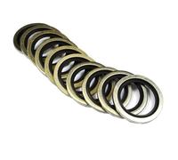 Dowty Washers with Bonded Seals Resistant to Oil/Fuel/Petrol/Water 1/4" (Pack of 5)