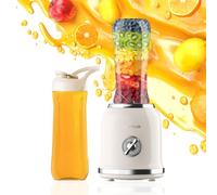 DOWYLIK Personal Blender, 3 Speed Retro Smoothie Blender for Protein Drink, Smoothie Maker with 6-Edge Blade and 2 * 20oz BPA Free Travel Cups