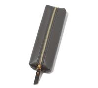 Doxicey Pen Bags 3pc Leather Large Capacity Zipper Pen Pouch