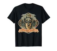 Doxie Dad Black and Tan Dachshund T-Shirt