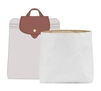 Doxo Upgraded Backpack Organzier Insert Compatible with Longchamp Le Pliage Backpack and More, Ultra-light Waterproof DupontPaper Bag Organizer (White)