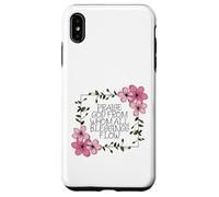 Doxology Praise God From Whom All Blessings Flow Flowers Case for iPhone XS Max