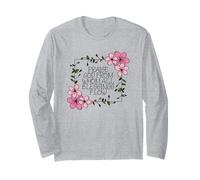 Doxology Praise God from Whom All Blessings Flow Flowers Long Sleeve T-Shirt