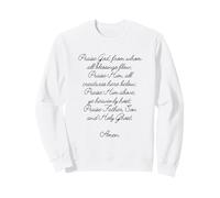 Doxology Praise God From Whom All Blessings Flow Prayer Sweatshirt