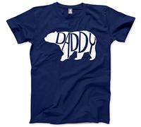 DOXUEZH Daddy Bear Father New Dad Mens Unisex T-Shirt Navy