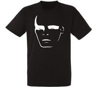 DOXUEZH Gary Numan Logo Mens T-Shirt Men Rock Band Tee Shirt Black