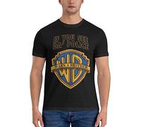 DOXUEZH If You See Da' Police Warn A Brother - If You See Da’ Police Warn A Brother T-Shirt Tops Black