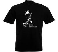 DOXUEZH John Coltrane T Shirt Jazz Saxophone Dizzy Gillespie Miles Davis Blue Note