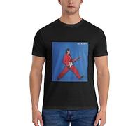 DOXUEZH MASAYOSHI TAKANAKA T-Shirt Men Workout Shirt Mens Graphic t-Shirts Anime Black t-Shirts for Men