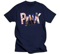 DOXUEZH Men's Pink Beautiful Badass Singer Trauma Tour Big Fan Customised T-Shirt