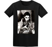 DOXUEZH Pj Harvey Men Cotton Blend T Shirt L, Black