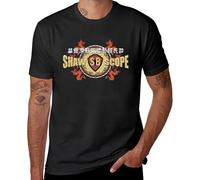 DOXUEZH Shaw Brothers T-Shirt Short t-Shirt Man Clothes Summer Tops Tops Mens Workout Shirts Black