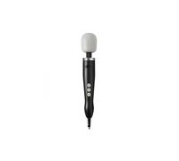 Doxy Wand Massager Black DOXYUKB - Deep-Rumbly Mains-Operated Wand, UK-Made, 3m Cord, 3000-9000 RPM, Aluminium Head