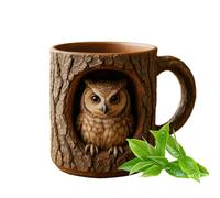 doyandader 3D Cup 325ml | Tree Animal Mug for Tea | Reusable Cup for Morning Work Relaxation Home Birthday Weekend Leisure