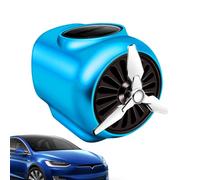doyandader Car Valve Fragrance Dispenser, Air Outlet Fragrance Clip, Propeller Design, Interior, Solar-Powered Fragrance Decoration for Women and Men