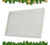 doyandader Christmas Tree Resin Mould | Cement Mould for Home Creations - Silicone for Christmas Tree Easy Release for Cement Plaster Enthusiastic Artists, Decorators