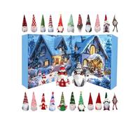 doyandader Countdown Calendar - 2025 Cute Gnome Advent 24 Days Calendars | Collectible Home Decor Plush Toys for December Festival Holiday Entryway Window Party